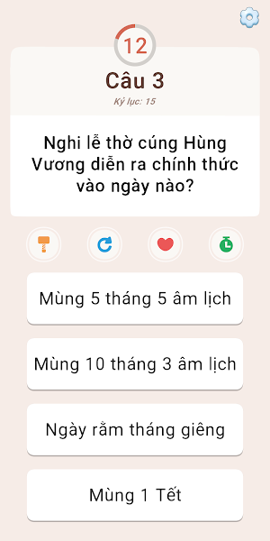 Đố Vui Mỗi Ngày Screenshot 1