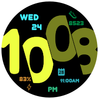 Time Shifts Watch Face