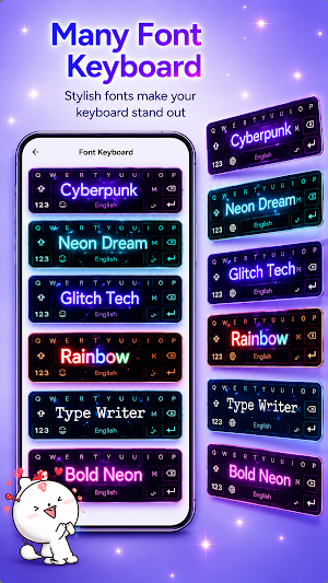 LED Keyboard - Neon, RGB Theme Screenshot 3