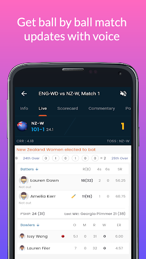 Crextra - Live Cricket Score Screenshot 2