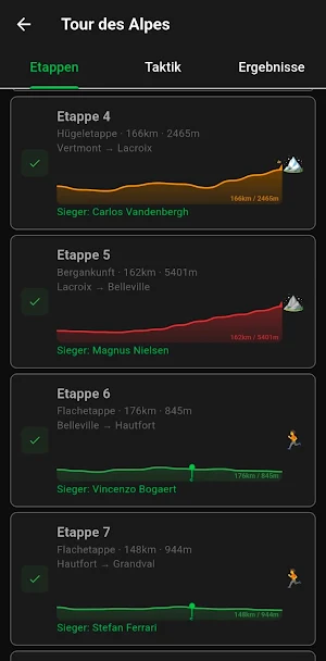 Peloton Manager Screenshot 3