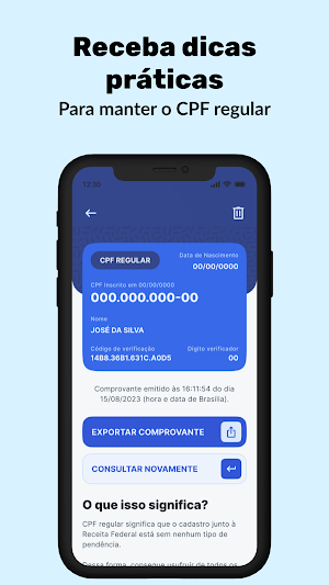 Guia Score e Situação CPF Screenshot 1