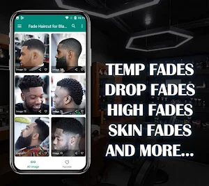 300 Fade Haircut for Black Men Screenshot 3