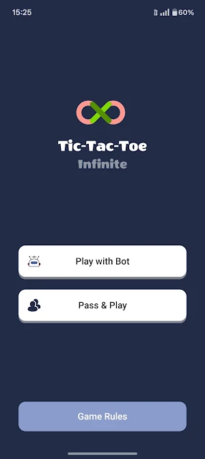 Tic Tac Toe - Infinite mode Screenshot 0