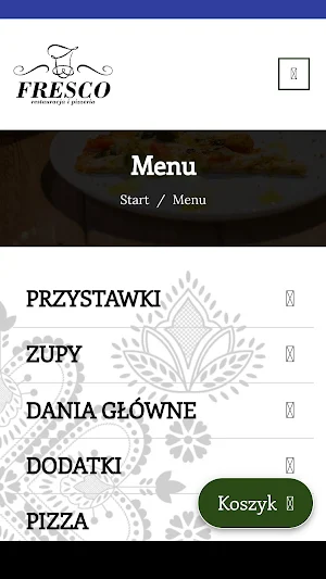 Pizzeria - Restauracja Fresco Screenshot 3