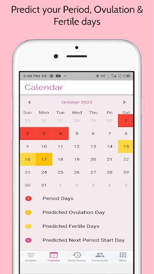 Ovul: Ovulation/Period Tracker Screenshot 0