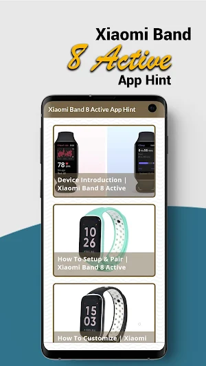 Xiaomi Band 8 Active App Hint Screenshot 2