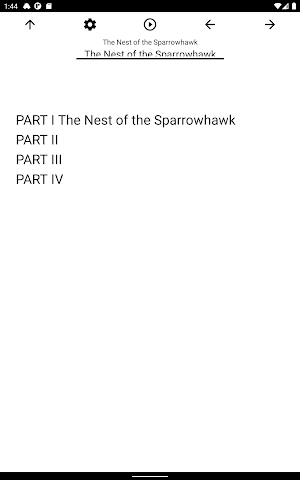 Book, The Nest of the Sparrowh Screenshot 2