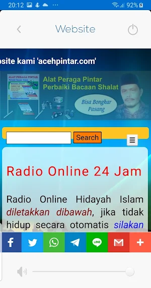 Radio Hidayah Islam Screenshot 1