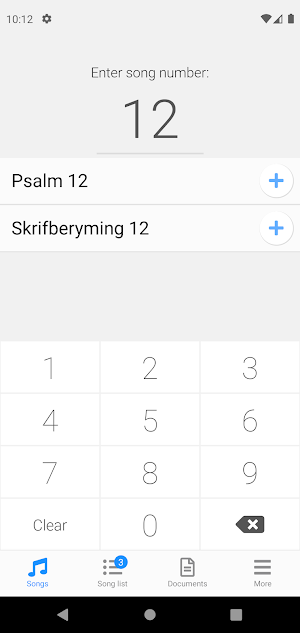 Hymnbook Screenshot 0