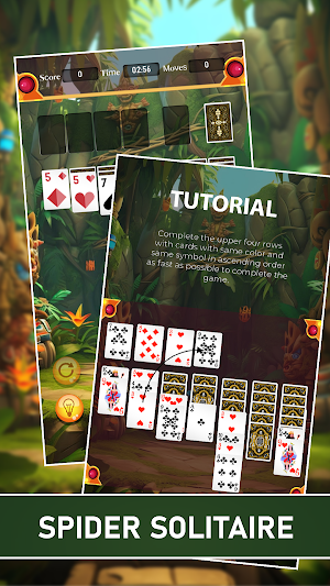 Spider Solitaire Cards Game Screenshot 3