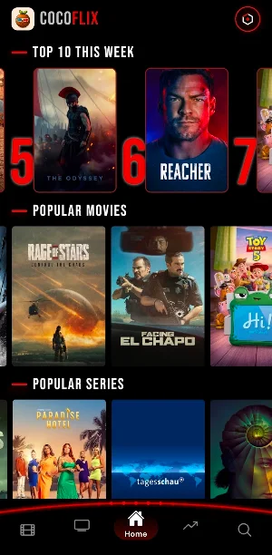 CocoFlix : Movies & TV Series Screenshot 1