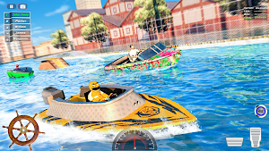 Jet Ski Boat Racing Stunt Game Screenshot 1