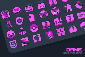Atom Pink IconPack Screenshot 3