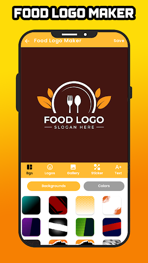 Food Logo Maker Screenshot 0
