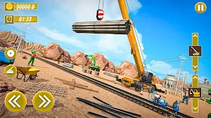Train Track Construction Sim: Station Builder Game Screenshot 3