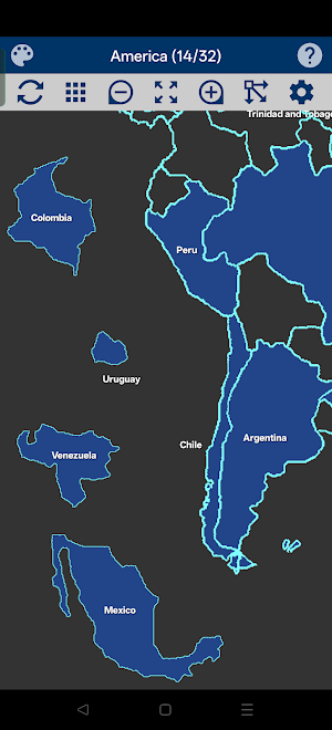 America Map Puzzle Screenshot 2