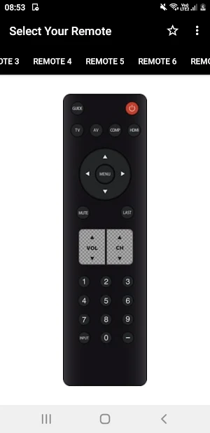 Vizio TV Remote Screenshot 3