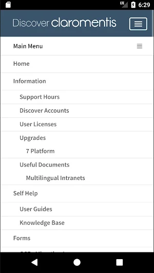Discover Claromentis Screenshot 0