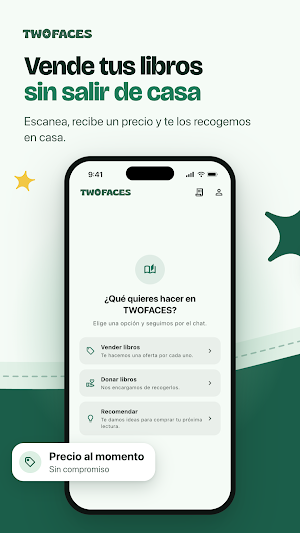 TWOFACES: Compra-venta libros Screenshot 0