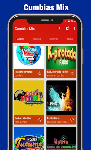 Musica Cumbias Bailables Screenshot 1