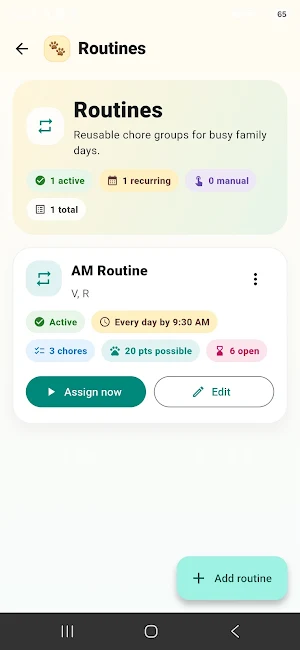 ChorePup Screenshot 2