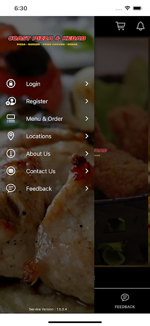 Coast Pizza & Kebab Screenshot 1