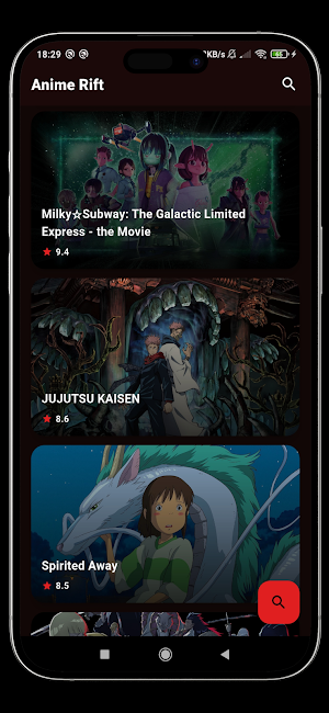 Anime rift - Anime TV Screenshot 1