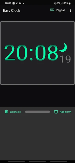 Easy Clock Screenshot 1