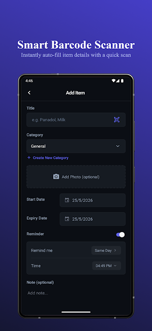 Exp Reminder - Expiry Tracker Screenshot 2
