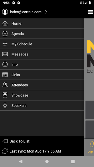 ncmea events Screenshot 2