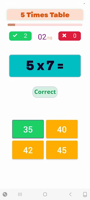Times Tables Math Games Screenshot 3