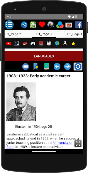 Albert Einstein - Biography Screenshot 3