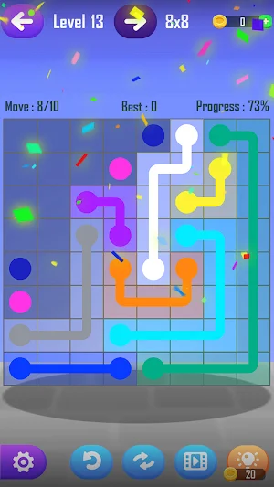 Line Puzzle Games - Color Connect the Dots Screenshot 3