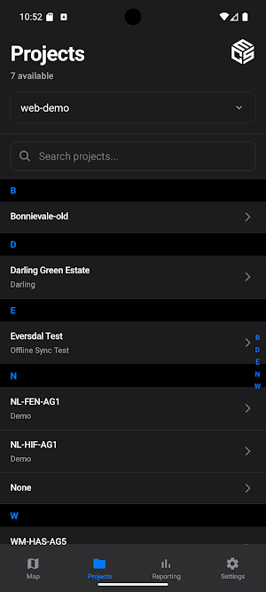 CES Mobile GIS Screenshot 1