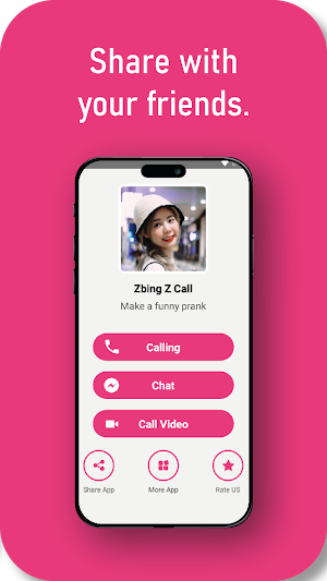 Zbing Z : Fake Video Call Screenshot 3