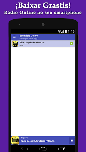 Radio Gospel Adoradores - Radio Online Screenshot 1