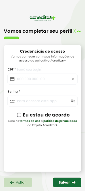 Acreditar+ Screenshot 3