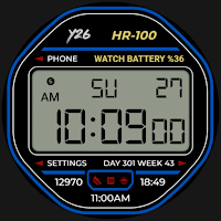 Y26 Retro-licious 2 Watch Face