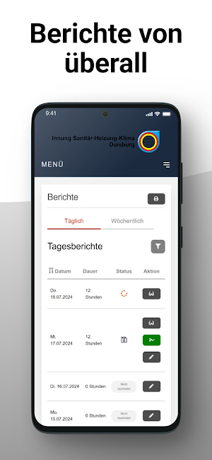 SHK Azubi Duisburg Screenshot 2