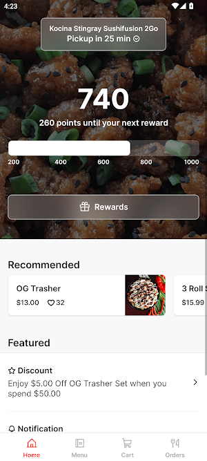 Kocina Stingray Sushifusion Screenshot 0