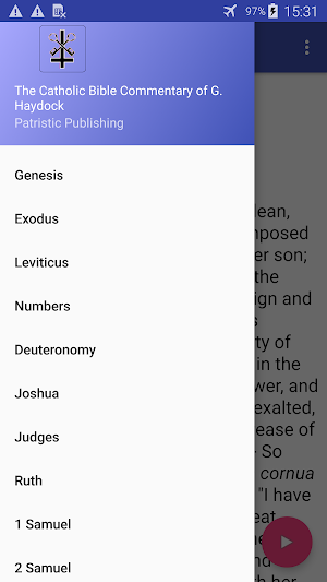 The Catholic Bible Commentary  Screenshot 0