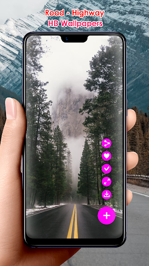 Road - Highway HD Wallpapers Screenshot 0