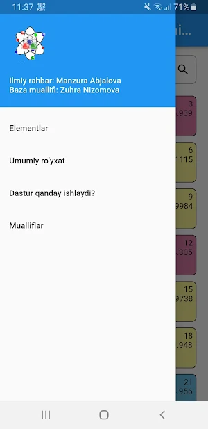 Anorganik kimyo Screenshot 2