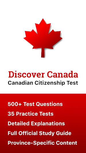 Canadian Citizenship Test 2020 Screenshot 0