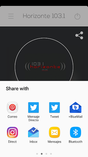 Horizonte 103.1 Screenshot 2