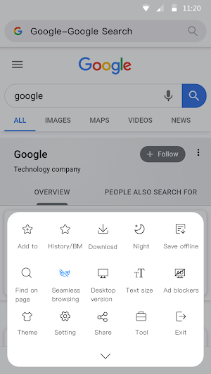 Browser - Smart and Fast Explorer Screenshot 1