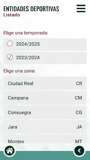 Competiciones Deportivas Screenshot 2