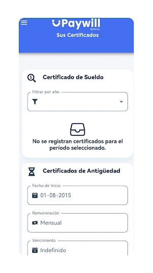Paywill Screenshot 2