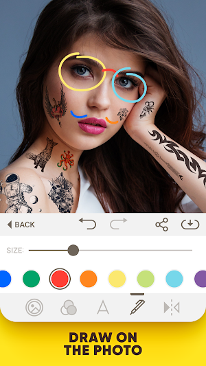 Tattoos For Real Photos Screenshot 3